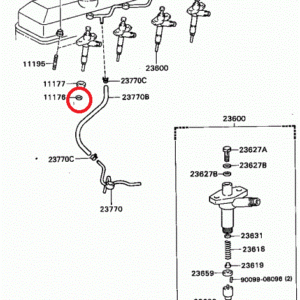 Ροδέλα για μπέκ   (Toyota)